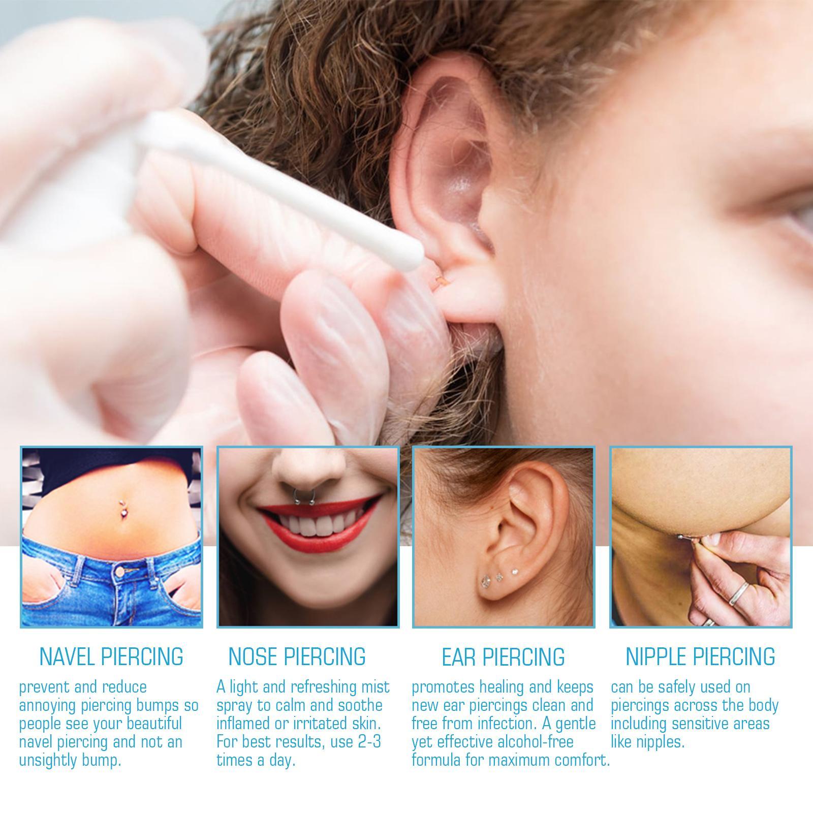 Nanyue Piercing Care Spray, Ear Hole Cleaning, Anti - odor, Swelling And Pain Relief - 5 - CJ