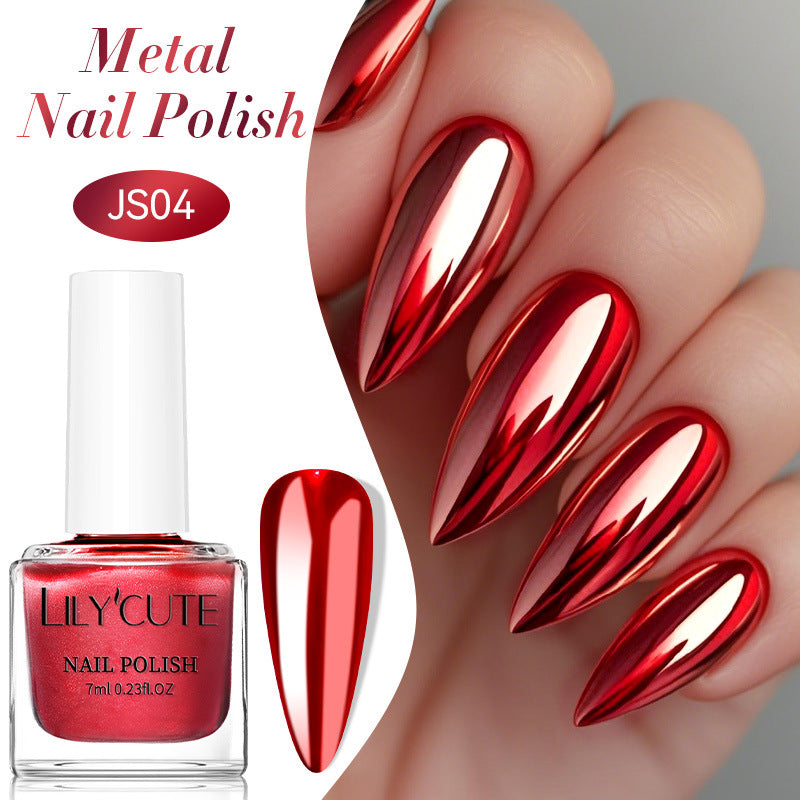 Quick - dry Metallic Mirror Nail Polish, No Baking Required - 0 - CJ