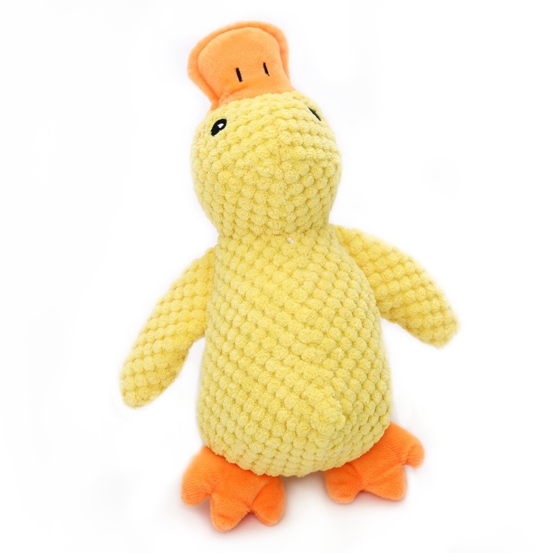 Best Pet Supplies Dog Toys For Small Medium And Large Breeds Cute No - Stuffed And Stuffed Duck With Soft Squeaky Fun For Indoor Puppies And Premium Puppies Plush No Mess Chewing And Playing - 4 - CJ