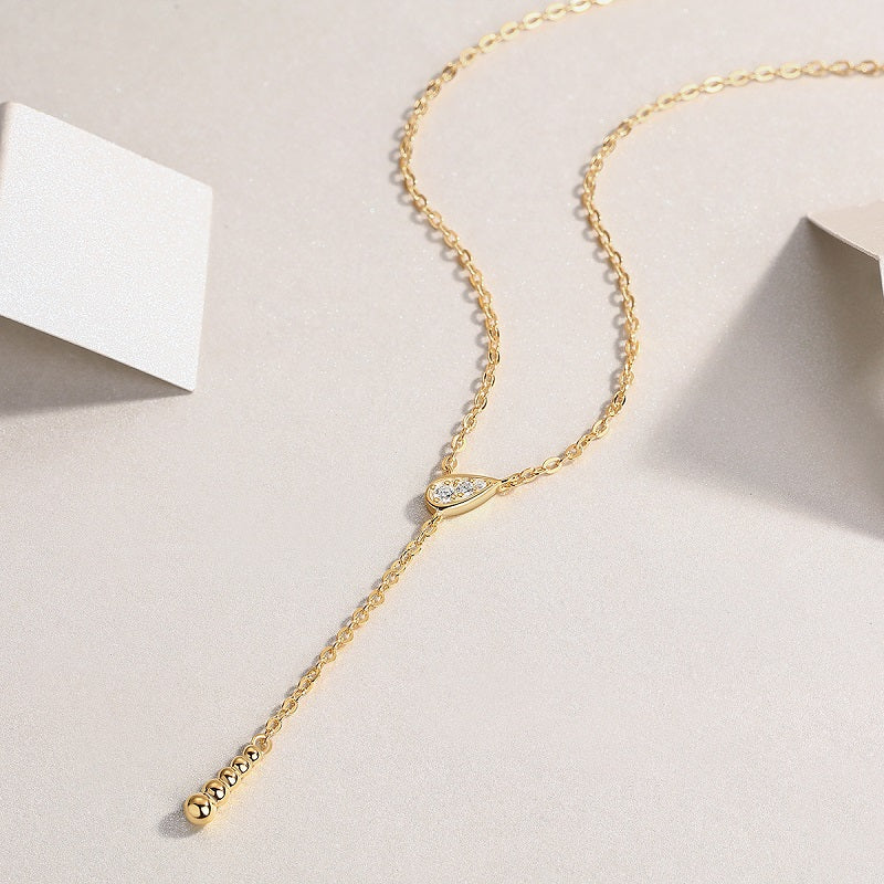 1Star Convergence - A Fashionable And Trendy Necklace Pendant Diamond Jewelry Necklace Set With Moissanite S925 Sterling Silver And Gold Plating Prohibit TikTok sales - 5 - cjdropshipping