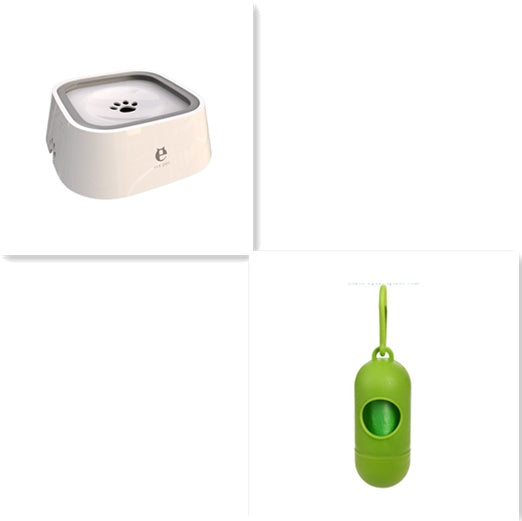 Non - wet Mouth Dog Bowl, Floating Bowl, Anti - overturning - 0 - CJ - D set - CJJJCWGY00623 - D set