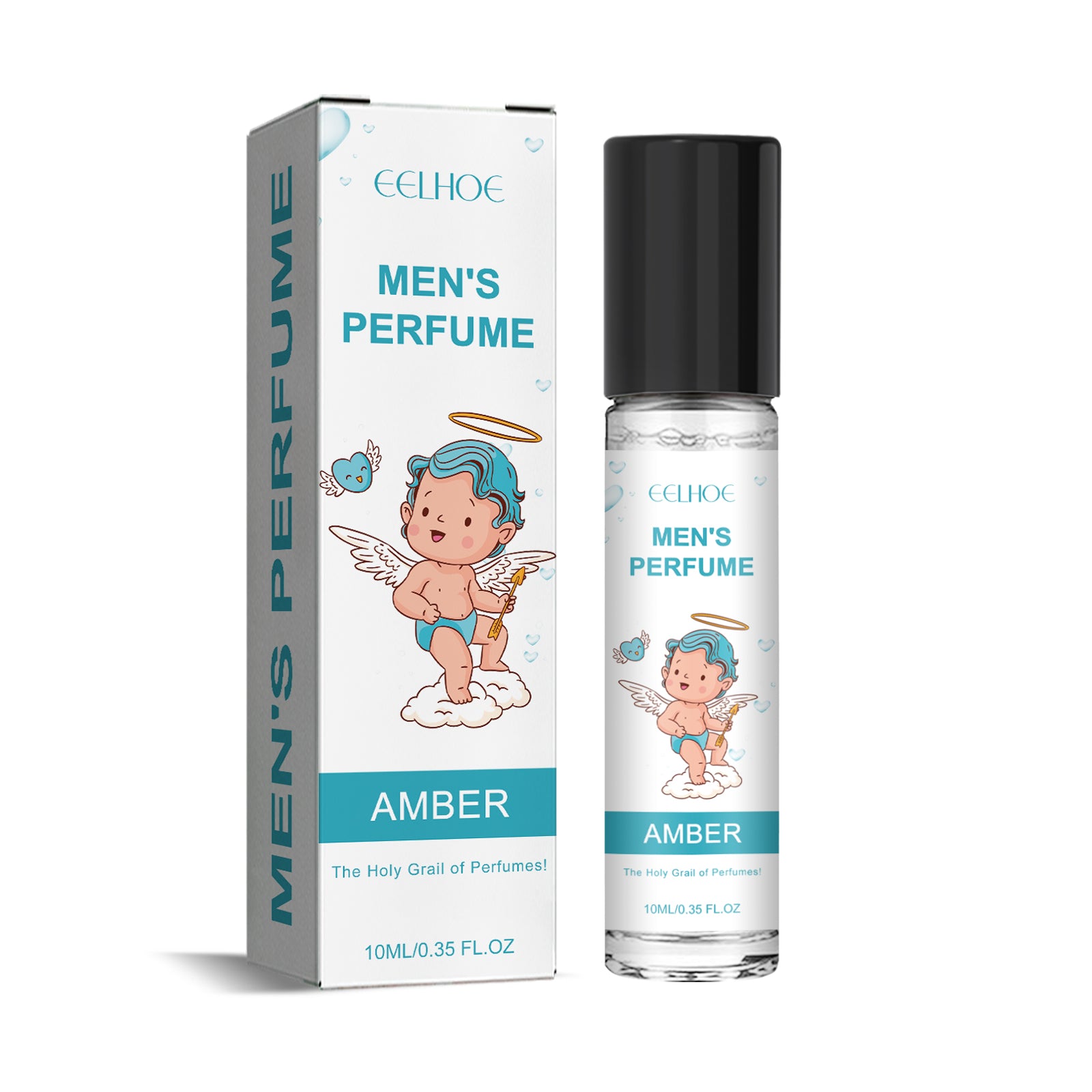 EELHOE Cupid Perfume Series, Long - Lasting Light Fragrance Natural Niche Fragrance Wrist Behind Ear Perfume - 5 - CJ