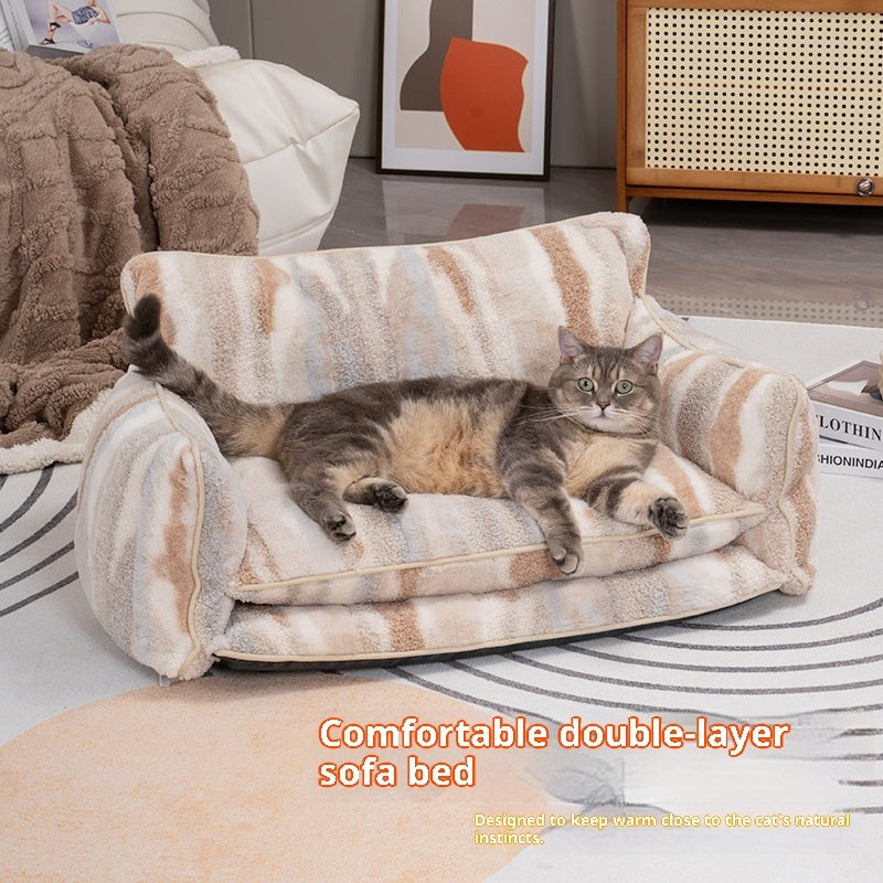 Pet Sofa Fully Removable And Washable Doghouse Cathouse - 0 - CJ