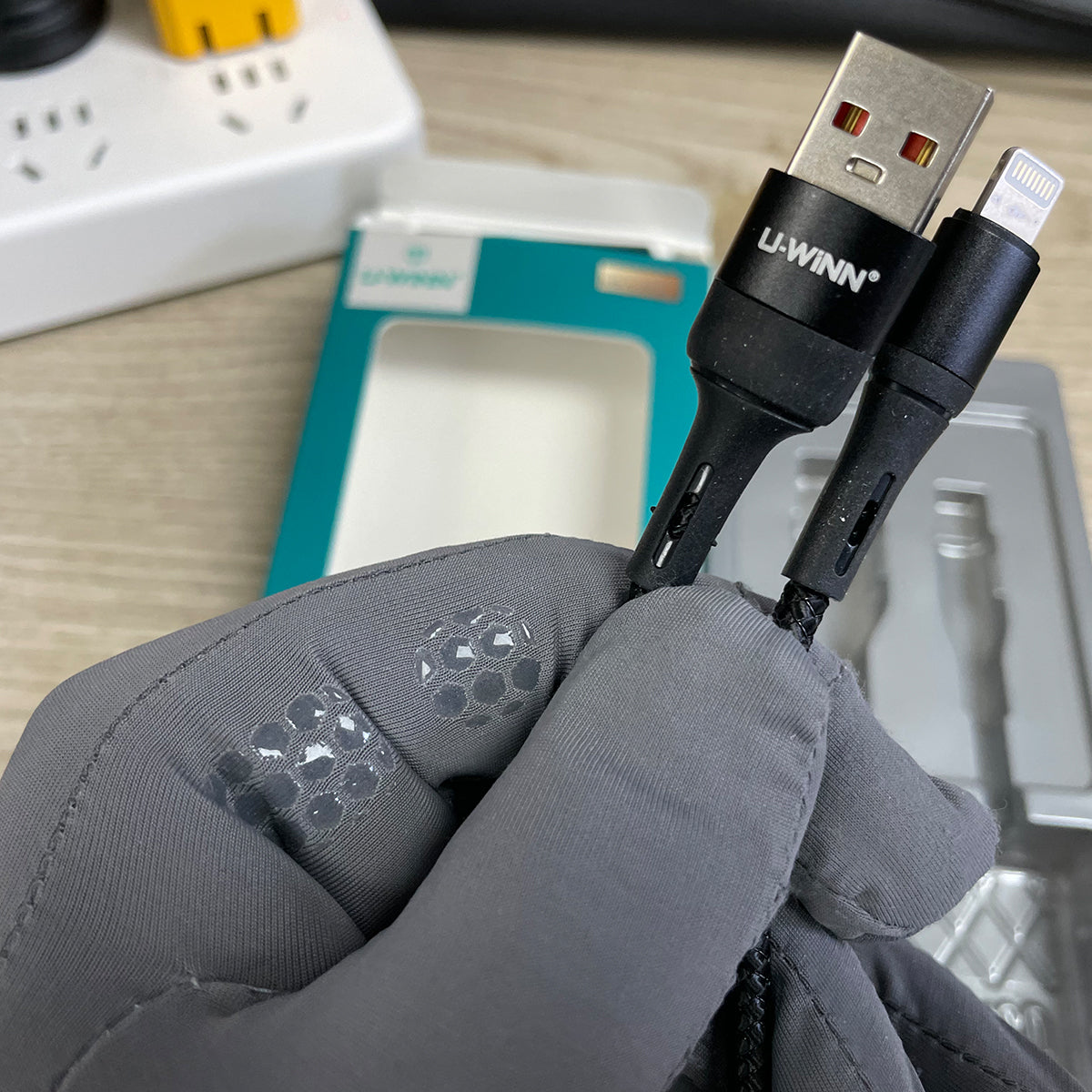 L202 Lightning Cable 2.4A 1M Black USB 3.0 UWINN - 5 - CJ