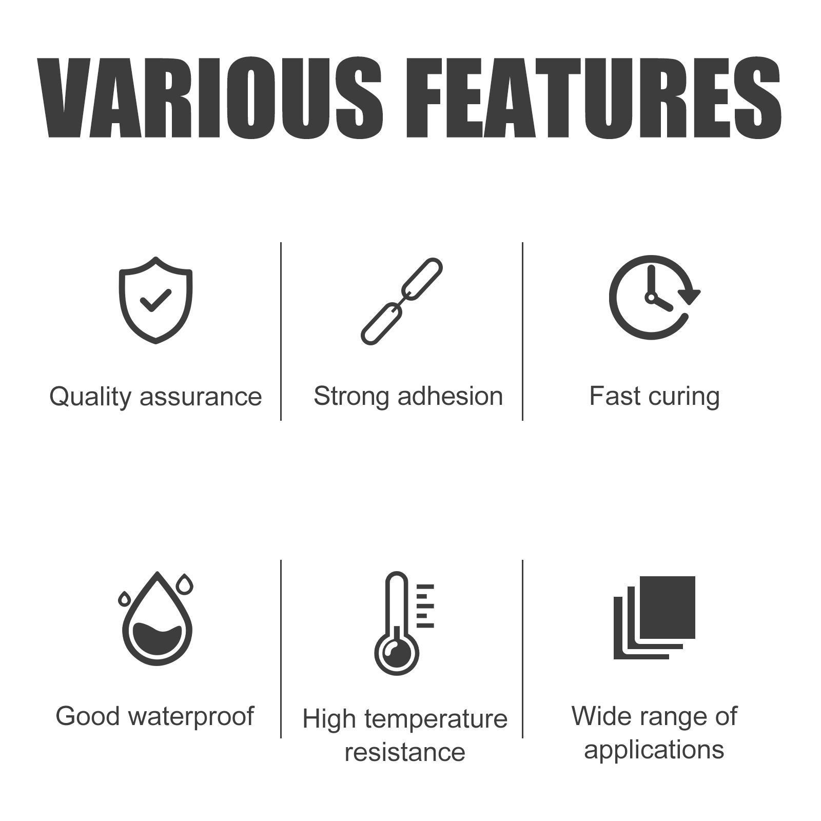 Ruihong Metal Casting Glue 100ml High Temperature Resistant Welding Glue Strong Electric Welding Glue For Metal Castings With Sand Holes, Porosity And Cracks - 5 - cjdropshipping