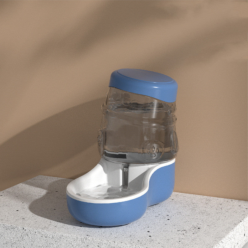 Pet Cat Dog Feeder Automatic Water Dispenser - 0 - CJ - Blue b - CJGY130412105EV