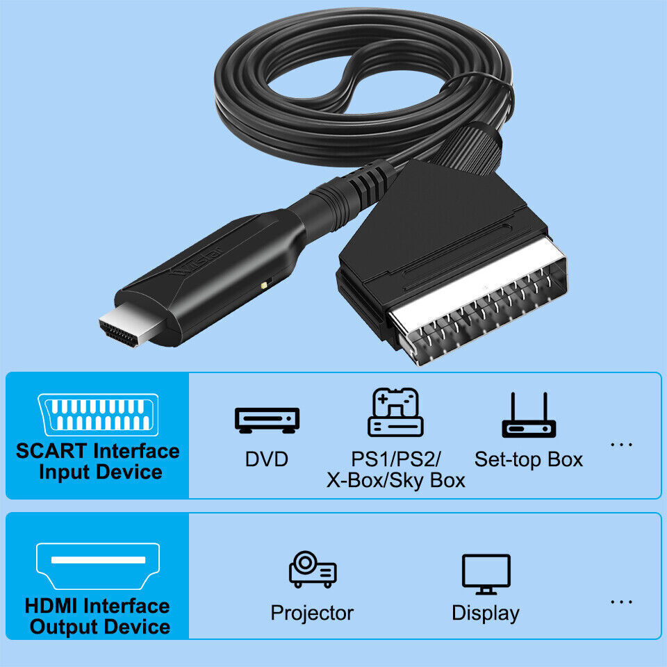 SCART To HDMI Data Cable - 5 - CJ