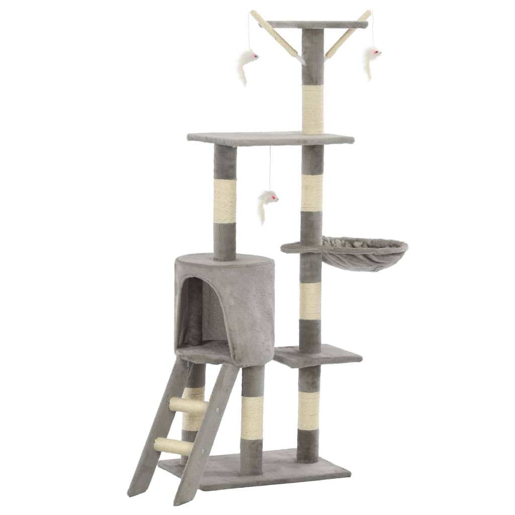 Cat Scratching Post with Sisal Posts 138 cm Cat Scratching Post - 5 - CJ
