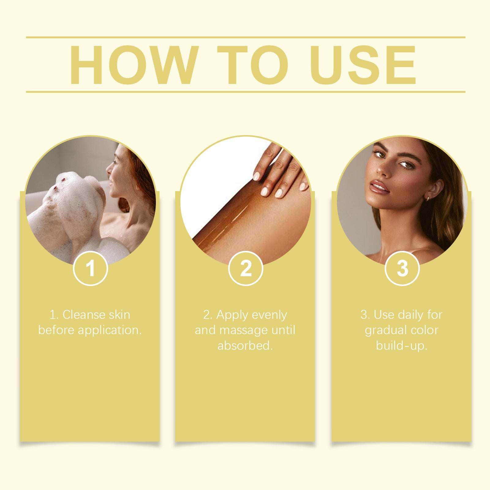 OUHOE Carrot Tanning Gel, Hydrating, Light And Easy To Absorb, Nourishing And Caring Skin Tanning Gel - 5 - CJ