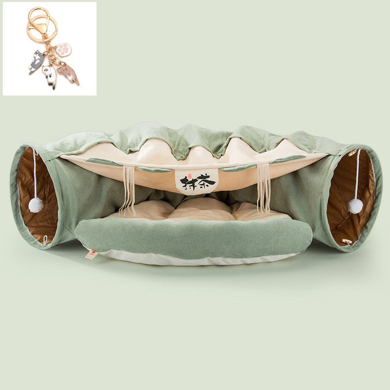 Collapsible Cat Tunnel Durable Washable Collapsible - 0 - CJ