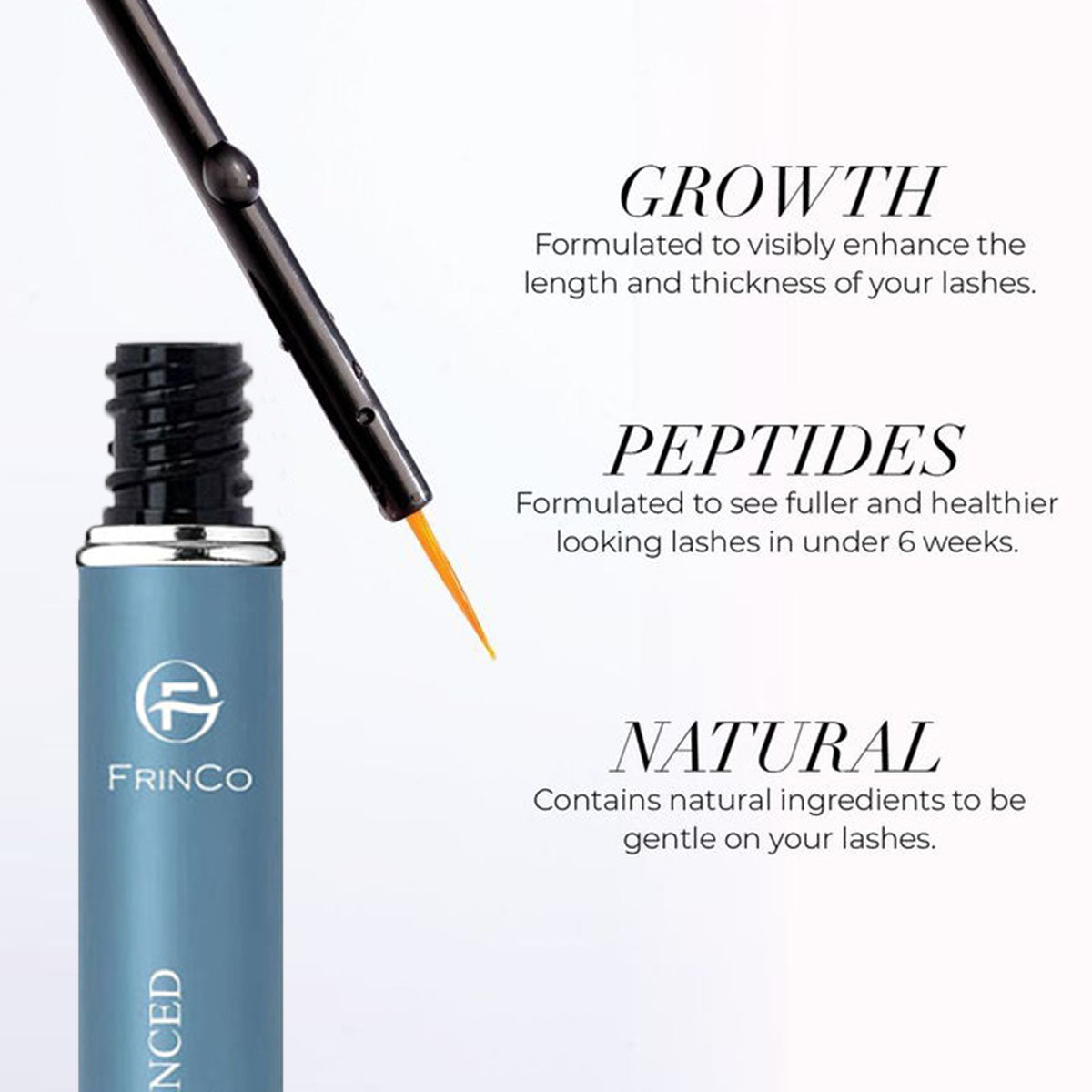 Advanced Eyelash Enhancing Serum, Eyelash Conditioner For Promoting Fuller & Thicker Looking Lashes, Eyelash And Brow Growth Serum, 5ml - 5 - CJ