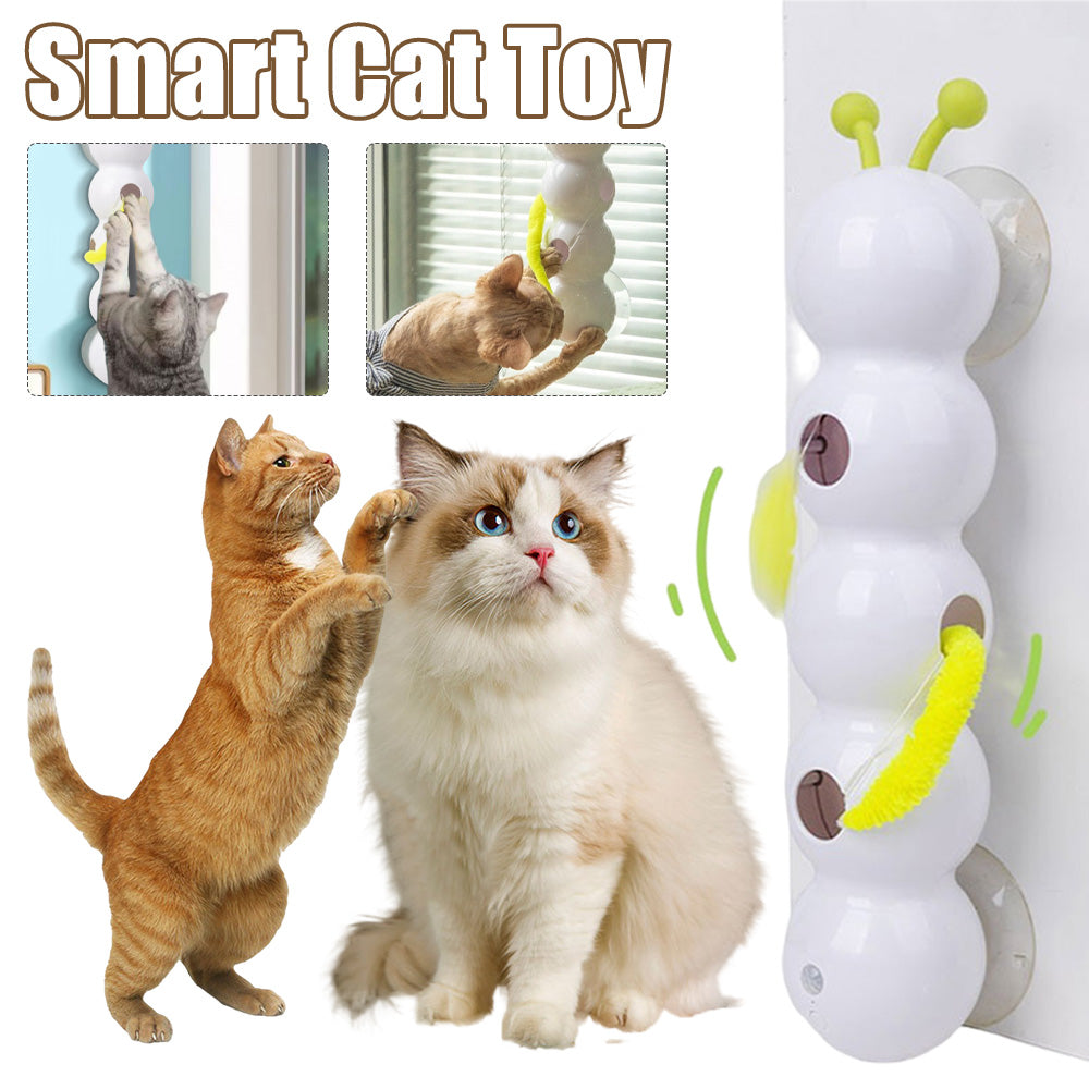 Teasing Cat Toy Automatic Pes Toy With Tail Motion Activated Kitten Toy Rechargeable Smart Interactive Cat Toy Pet Products - 0 - CJ