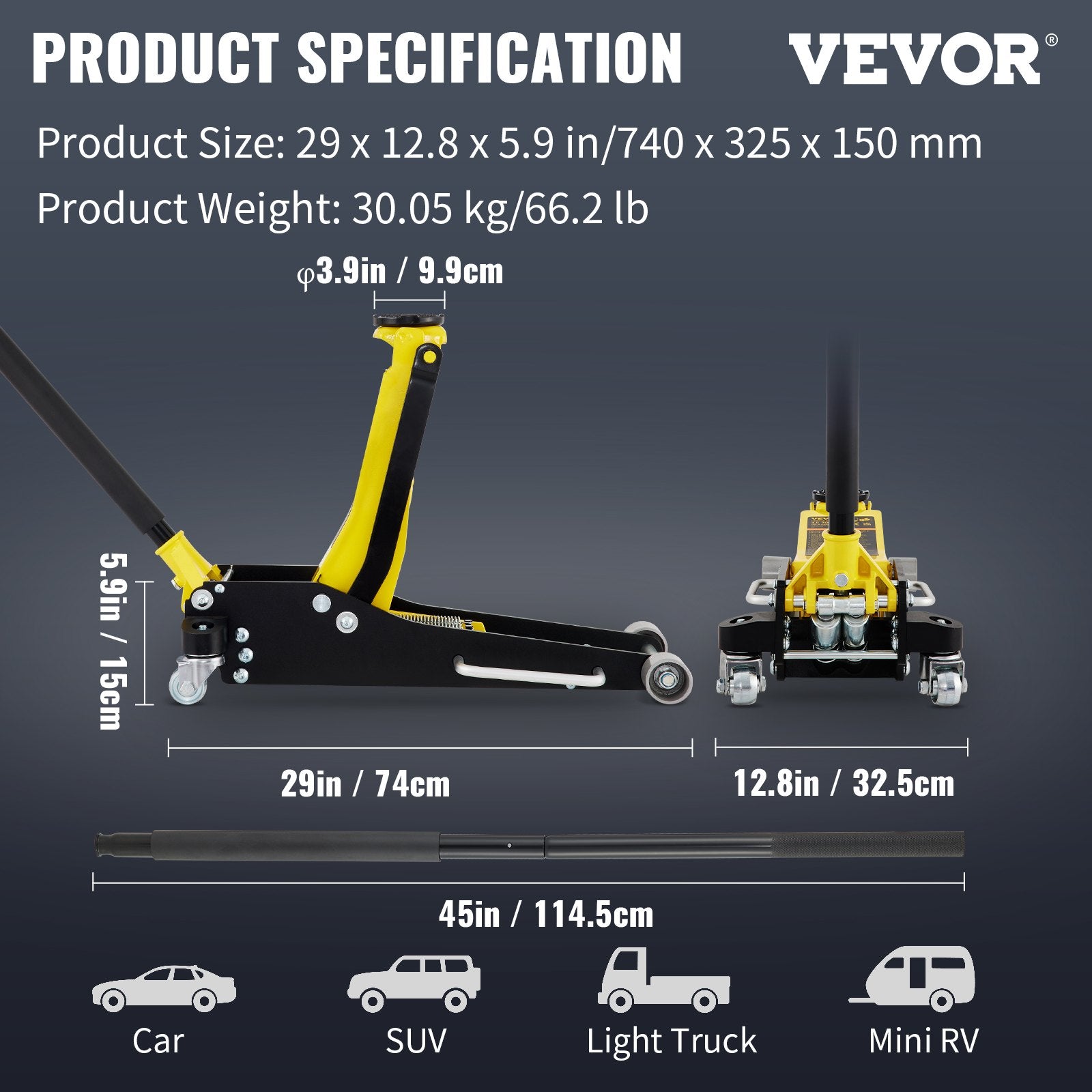 3 - ton Low Profile Aluminum Steel Racing Car Landing Jack Dual Lifting Car Automatic, Banned Platform Temu - 5 - cjdropshipping