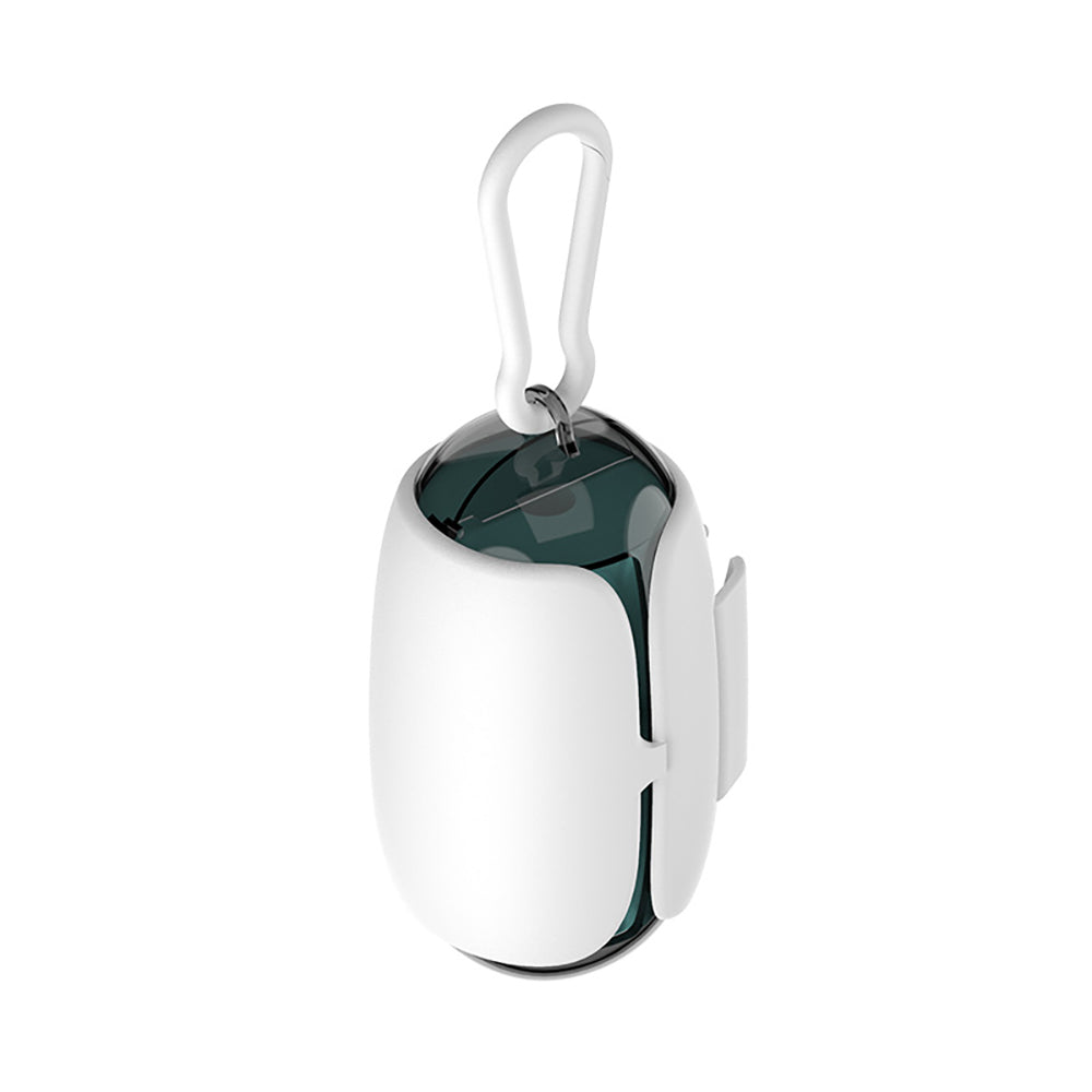 Dog Poop Bag Holder And Dispenser With Leash Attachment Pet Supplies Space Capsule Outdoor Biodegradable Dog Poop Bags Dispenser Attachable To The Leash Dog Accessories - 5 - CJ