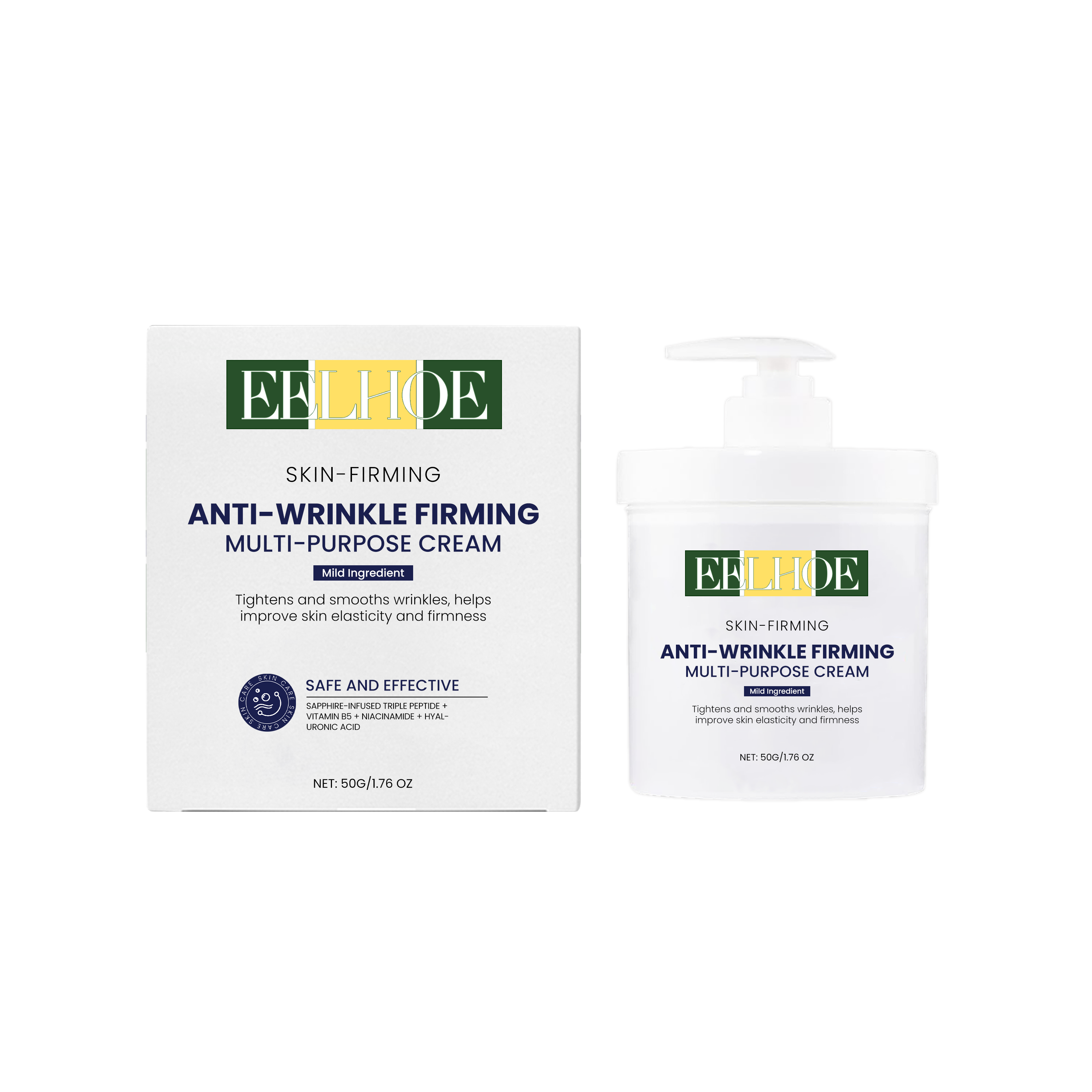 EELHOE Firming Moisturizer Hydrates And Lifts Care For Facial Skin Soft Shine Brightening Cream - 5 - CJ