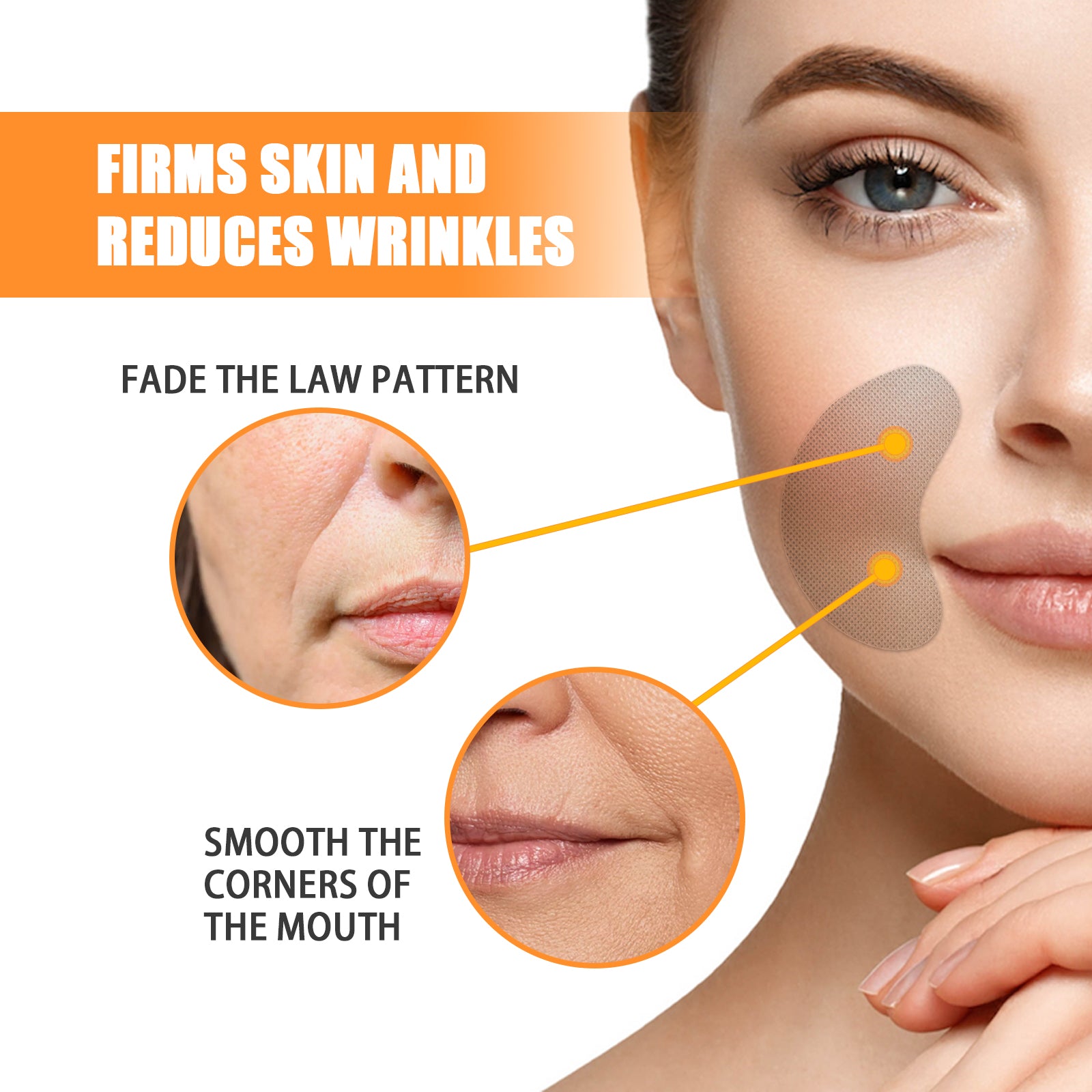 EELHOE High Prime Collagen Film For Nasolabial Folds, Lighten Fine Lines By Moisturizing Lines And Firming Skin - 5 - CJ