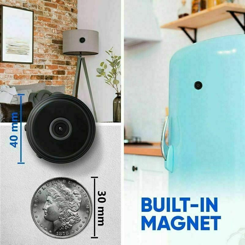 Mini Hidden Spy Camera Wireless Wifi IP Home Security 1080P HD DVR Night Vision - 5 - CJ