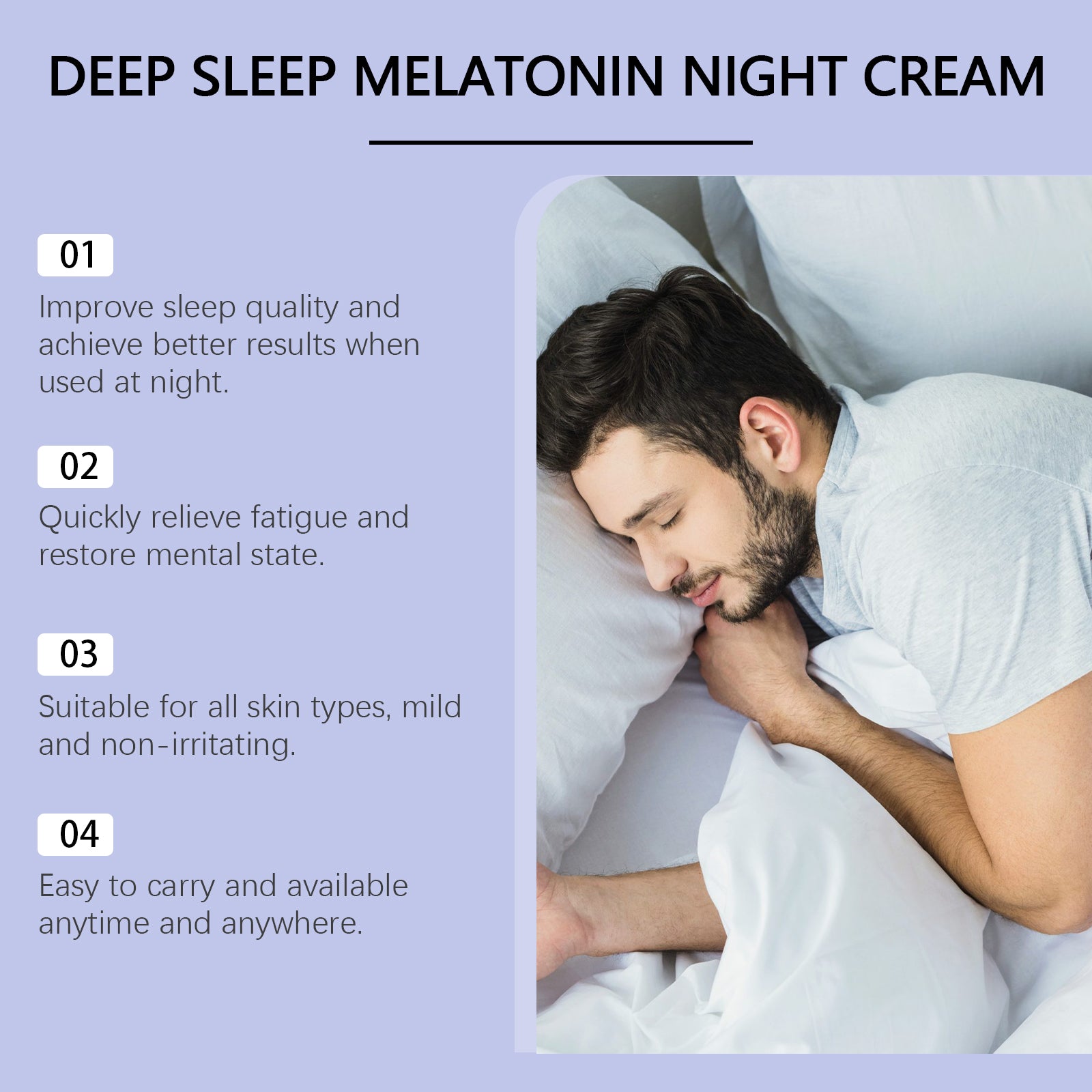 Ximonth Soothing Night Cream Pamper The Night By Relieving Sleep Discomfort And Enhancing Sleep Comfort - 5 - CJ