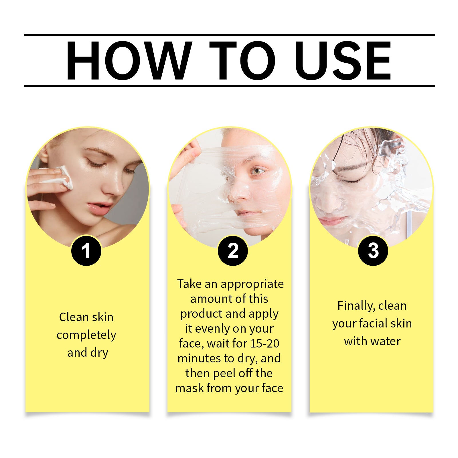Hoygi Tear Mask Facial Treatment Clean And Gentle, Non - Tight Moisturizing And Hydrating Moisturizing And Brightening Skin - 5 - CJ