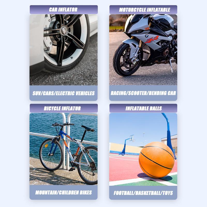Car Inflation, Basketball, Bicycle Tire Inflation - 5 - CJ