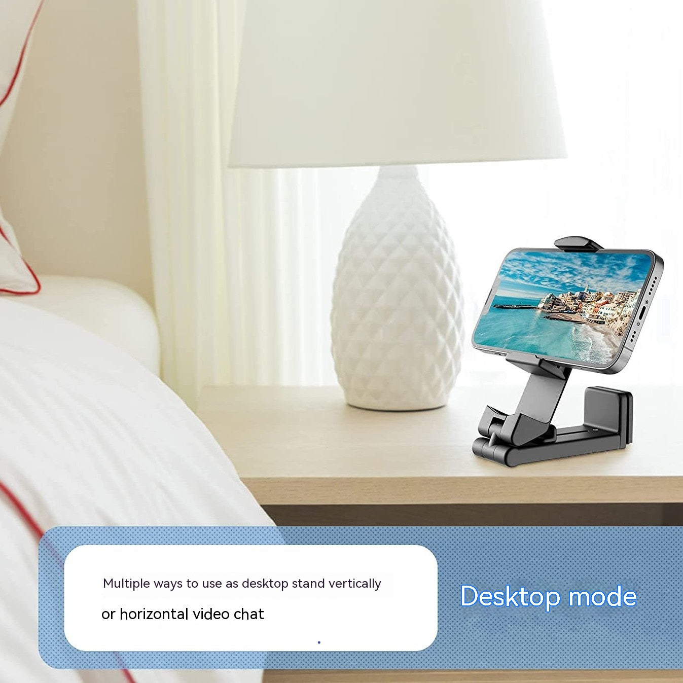 Multifunctional Lazy Phone Holder Business Trip Travel Office Binge - watching Tool Foldable Rotating - 0 - CJ