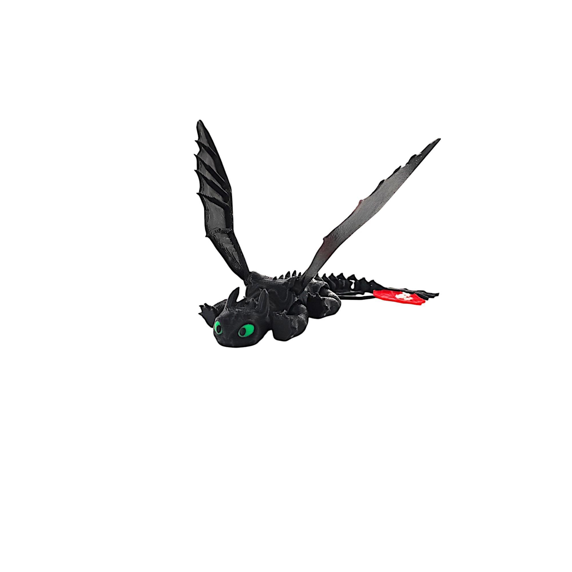 Toothless Dragon Cute Cool Design High Texture Exquisite Details Charming Appearance Dinosaur Fans Collectible Home Decorations - 5 - CJ
