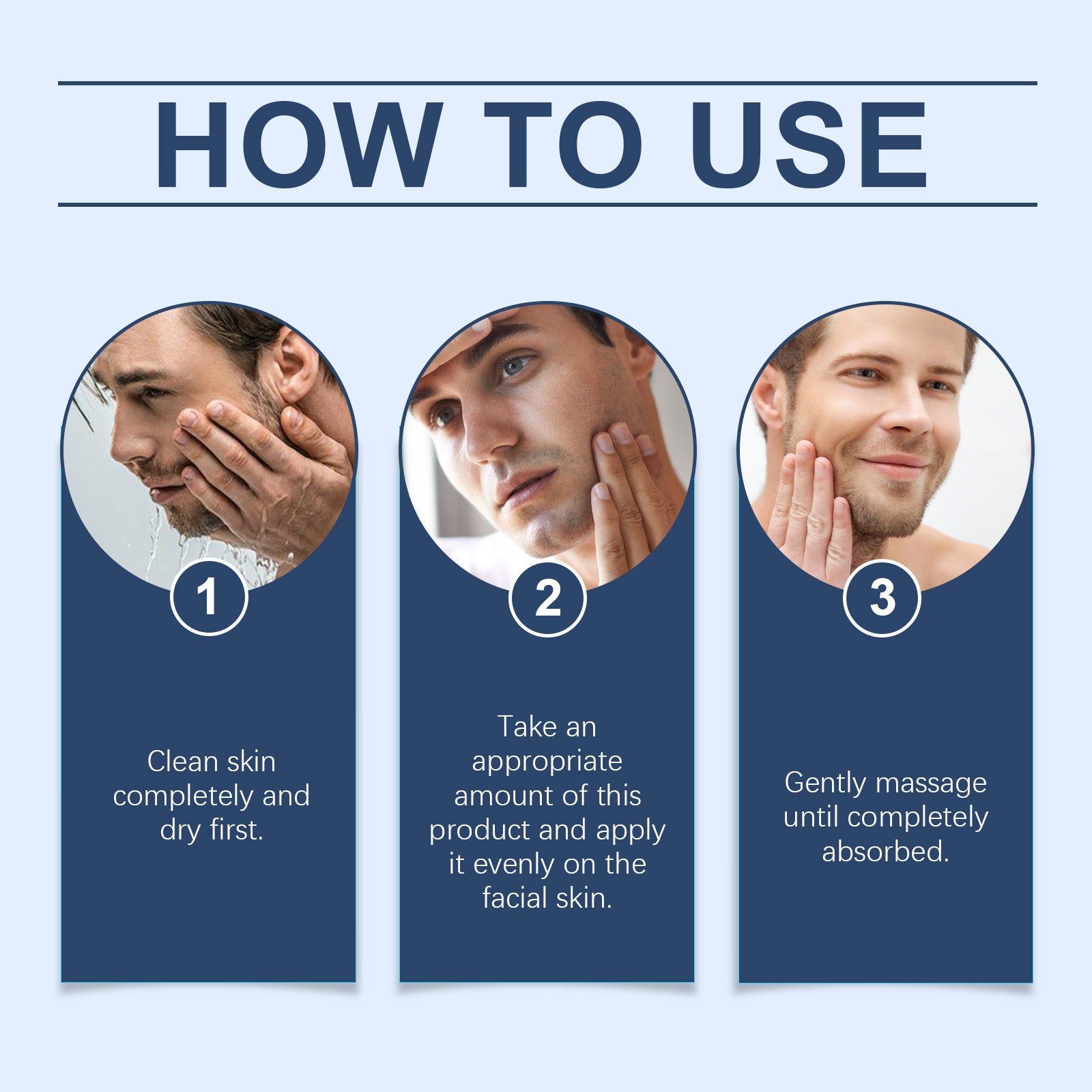 East Moon Men's Face Firming Serum, Lighten Fine Lines, Firming And Hydrating Daily Skin Care - 5 - CJ
