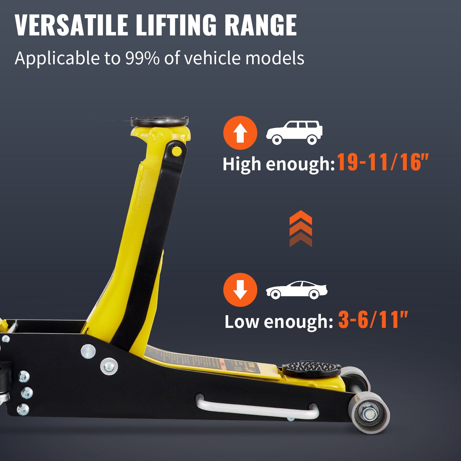 3 - ton Low Profile Aluminum Steel Racing Car Landing Jack Dual Lifting Car Automatic, Banned Platform Temu - 5 - cjdropshipping