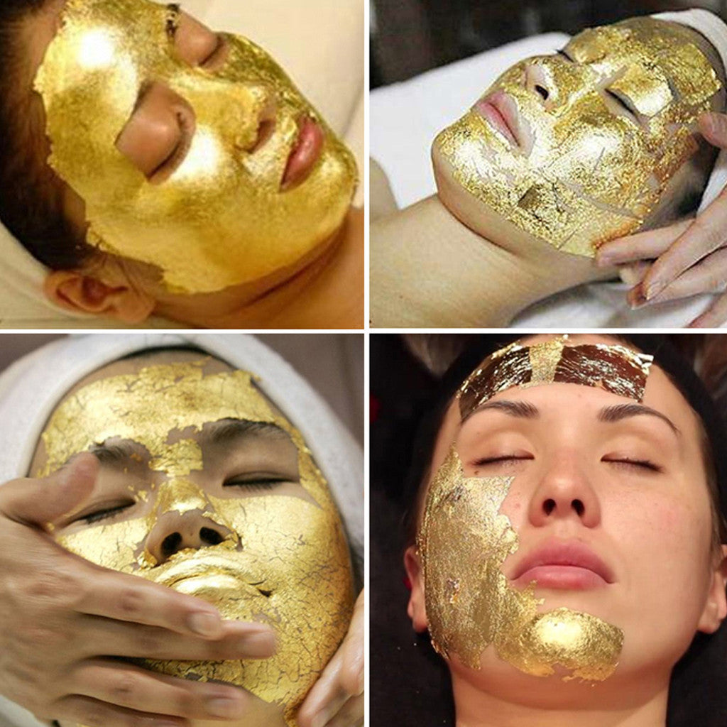 EELHOE Gold Foil Paper Pastry Decorations - Multi - purpose Decorations For Pastry And Facial Mask Care - 5 - CJ