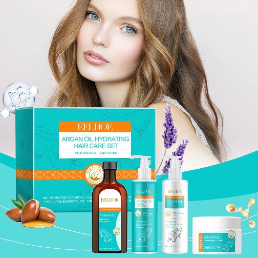 Eelhoe - Argan Oil Hydrating Hair Care Set - 5 - CJ