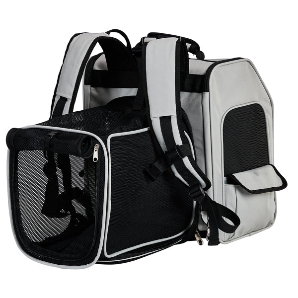 Pet Carrier Backpack, Expandable Cat Dog Carrier With Back Extension, Breathable Mesh Travel Backpack For Small Dogs Cats, Soft - Sided Pet Backpack Holds Up To 26 Lbs - 5 - CJ