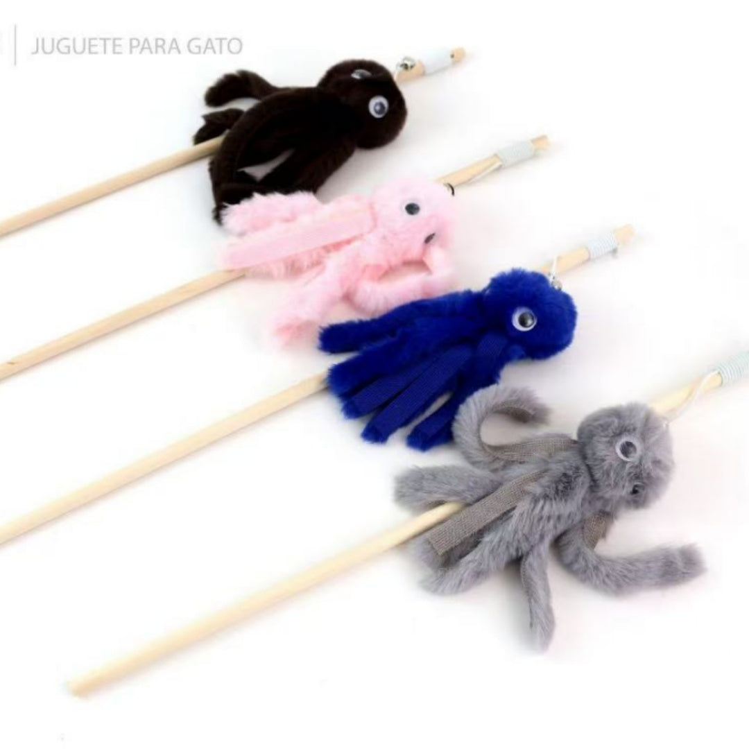 Small Octopus Cat Toy - 5 - CJ