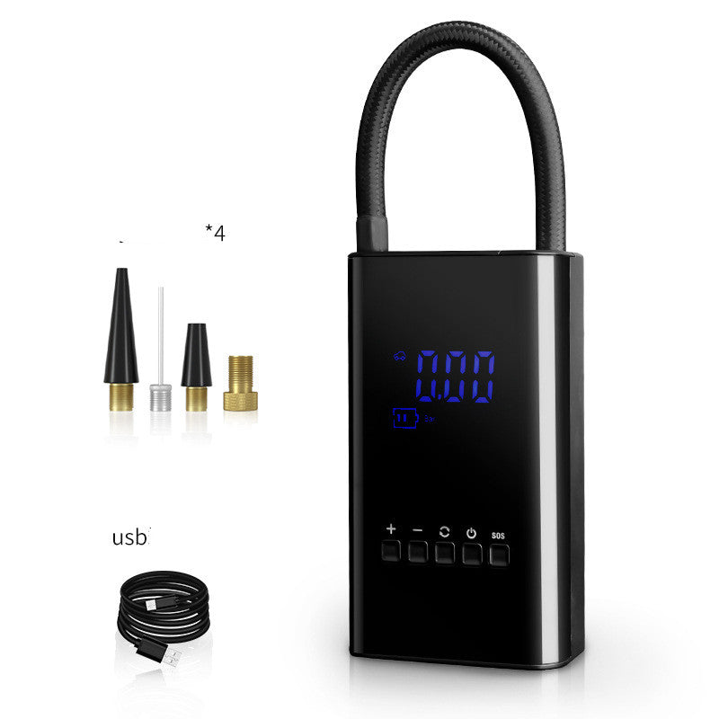 Car Mini Portable Electric Smart Wireless Digital Inflator - 0 - CJ