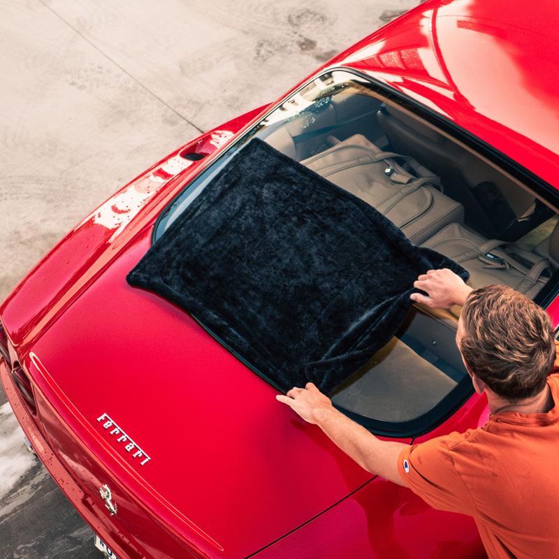 24x36in YISLU Drying Towel - Super Absorbent Car Drying Towel, Woven With Twisted Microfiber, 1300 GSM High Quality Microfiber 70 30 Mixed Twisted Microfiber - 5 - CJ