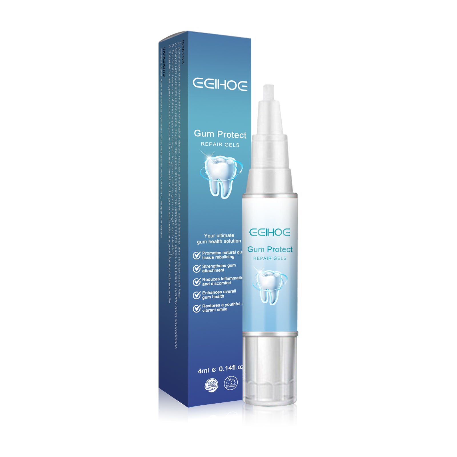 EELHOE Dental Repair Gel, Repair Gums Cleaning Dental Stains And Tartar Oral Care Gel - 5 - CJ