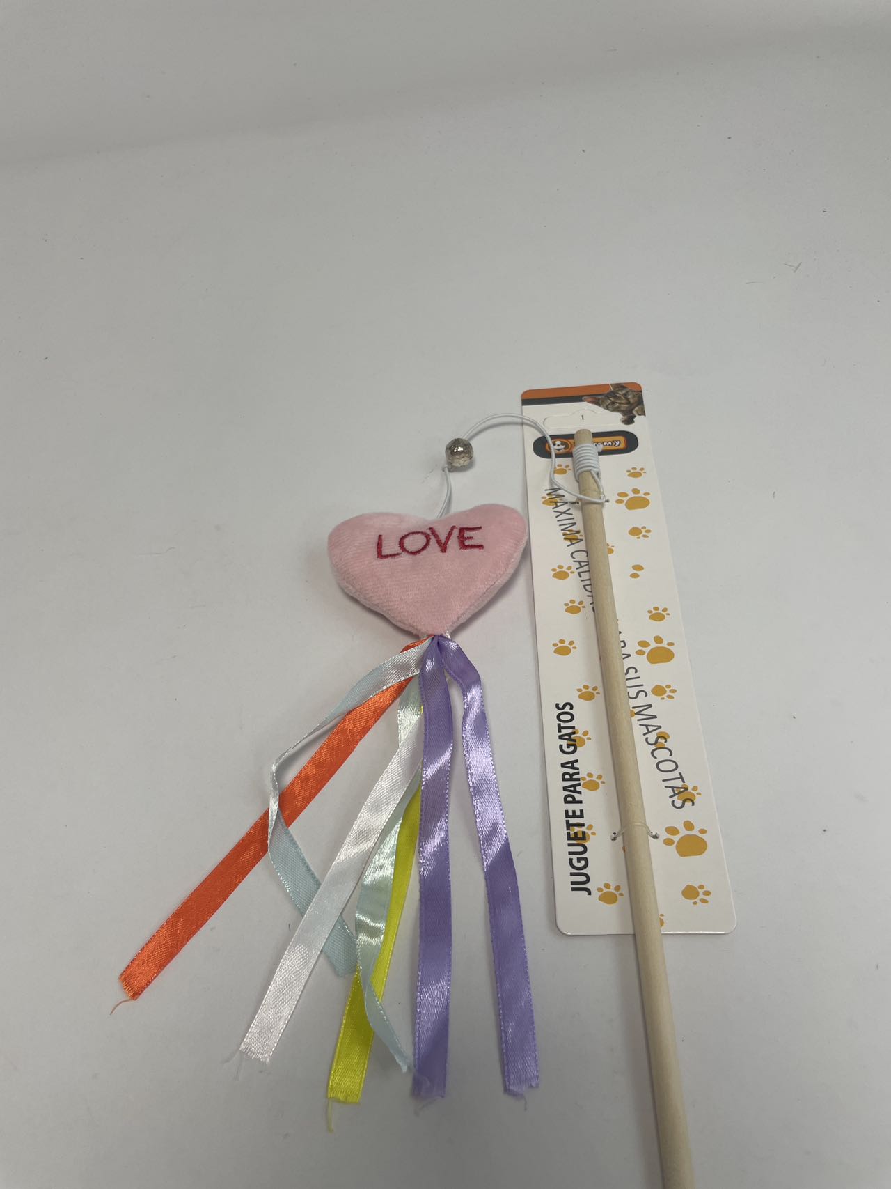 Doll Ribbon Wooden Pole Cat Teaser - 5 - CJ