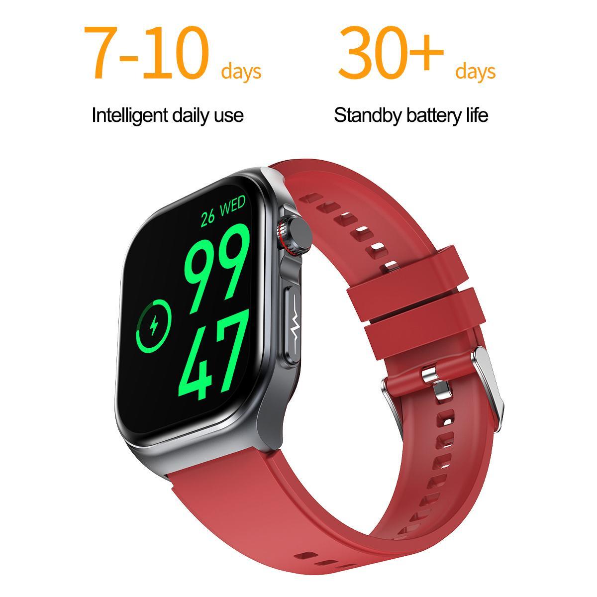 Smart Watch Women Men 2.0 Display - Waterproof Fitness Tracker With Bluetooth Call Answer, 24 - 7 Heart Rate Sleep Monitor, Pedometer Fashion Gift For Her - 5 - CJ