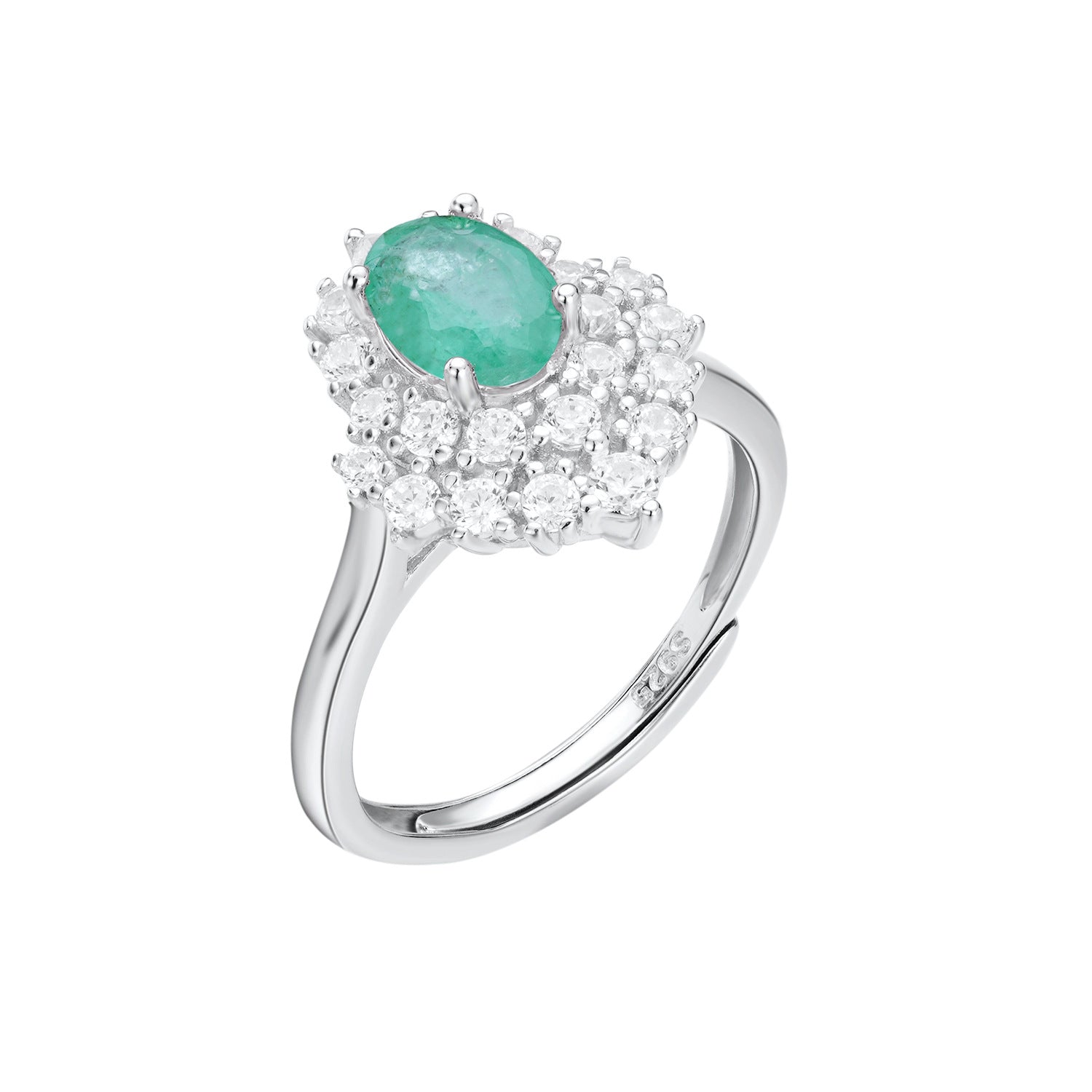 Luxury Style Women's Ring Temperament Fashion Ring Versatile S925 Silver - 4 - CJ