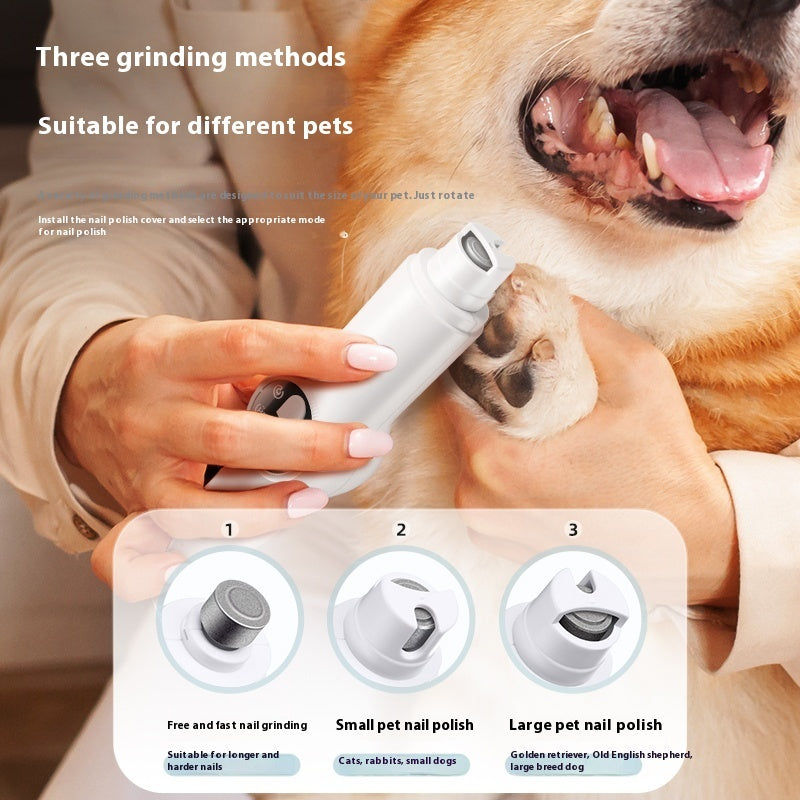 Two - in - one Pet Multi - part Trimming Intelligent Double Button Cat Foot Shaving Device - 0 - CJ