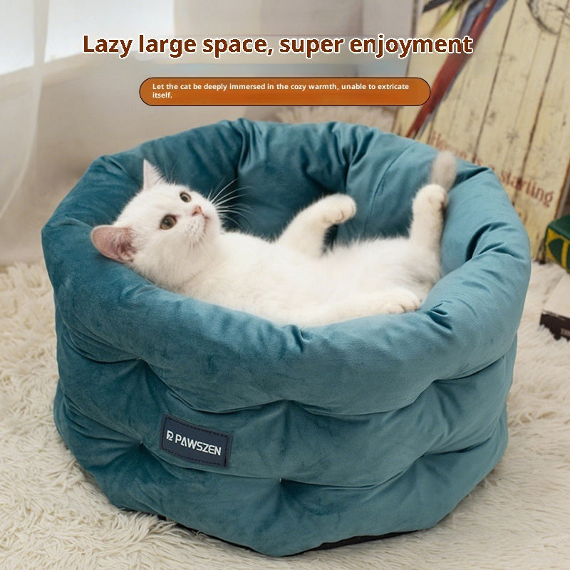 Cathouse Doghouse Winter Warm Pet Bed - 0 - CJ