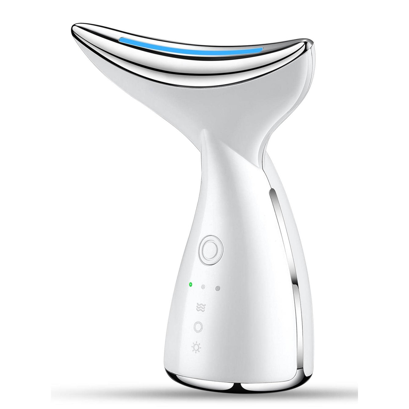 Face And Neck Tightening Device, Firm And Tightens Sagging Skin Face Neck Massager, Beauty Facial Massager For Women And Men - White - 5 - CJ