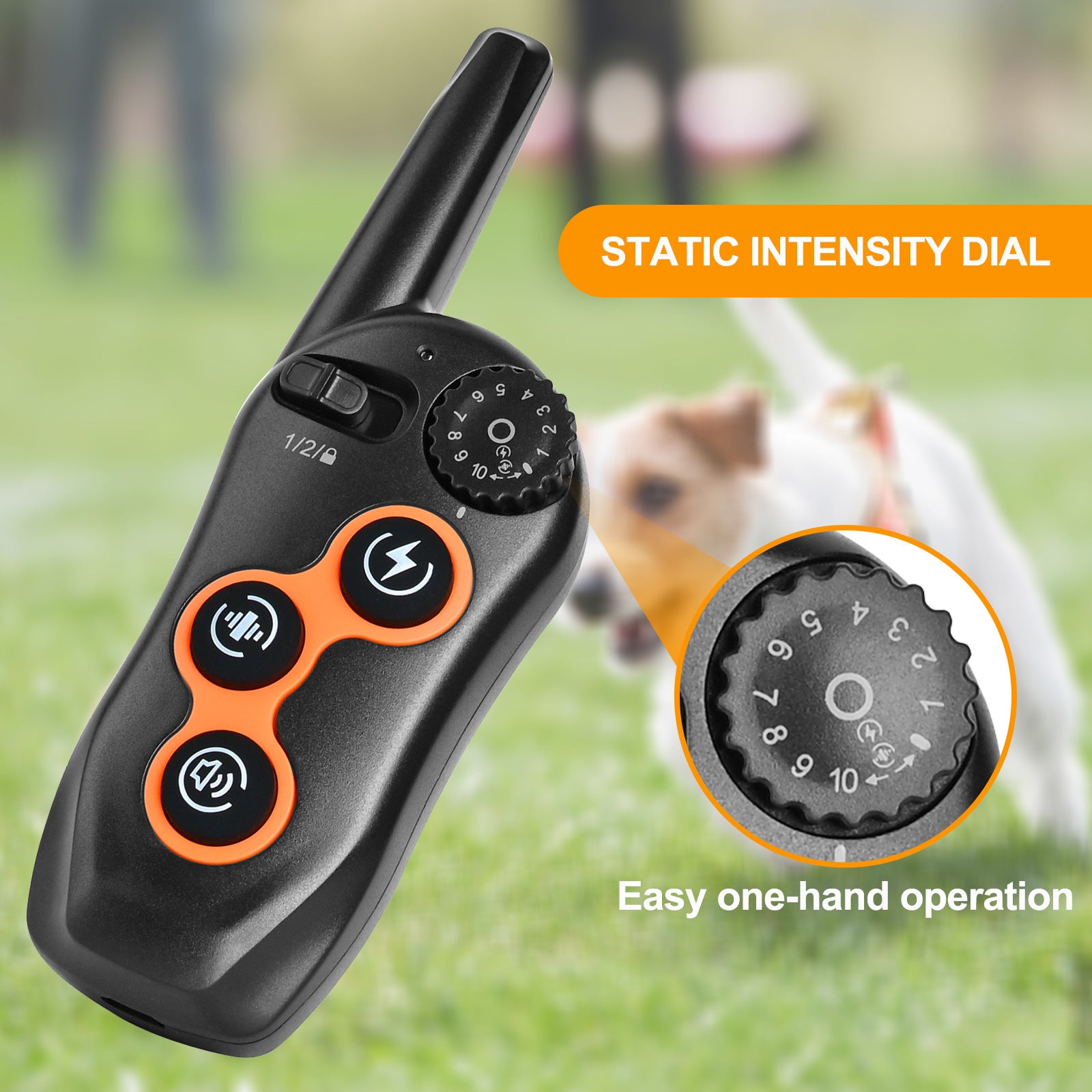 Dog Trainer Electronic Collar 600 M Remote Control Training Bark Stopper Waterproof - 0 - CJ