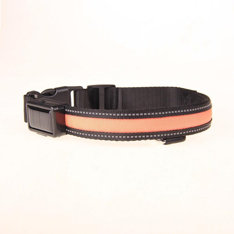 Solar LED Luminous Pet Dog Fashion Collar - 0 - CJ