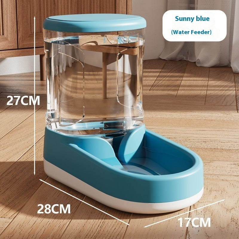 Cat Water Fountain Dog Pet Automatic Pet Feeder - 0 - CJ - Blue Water Fountain - CJMY207274302BY
