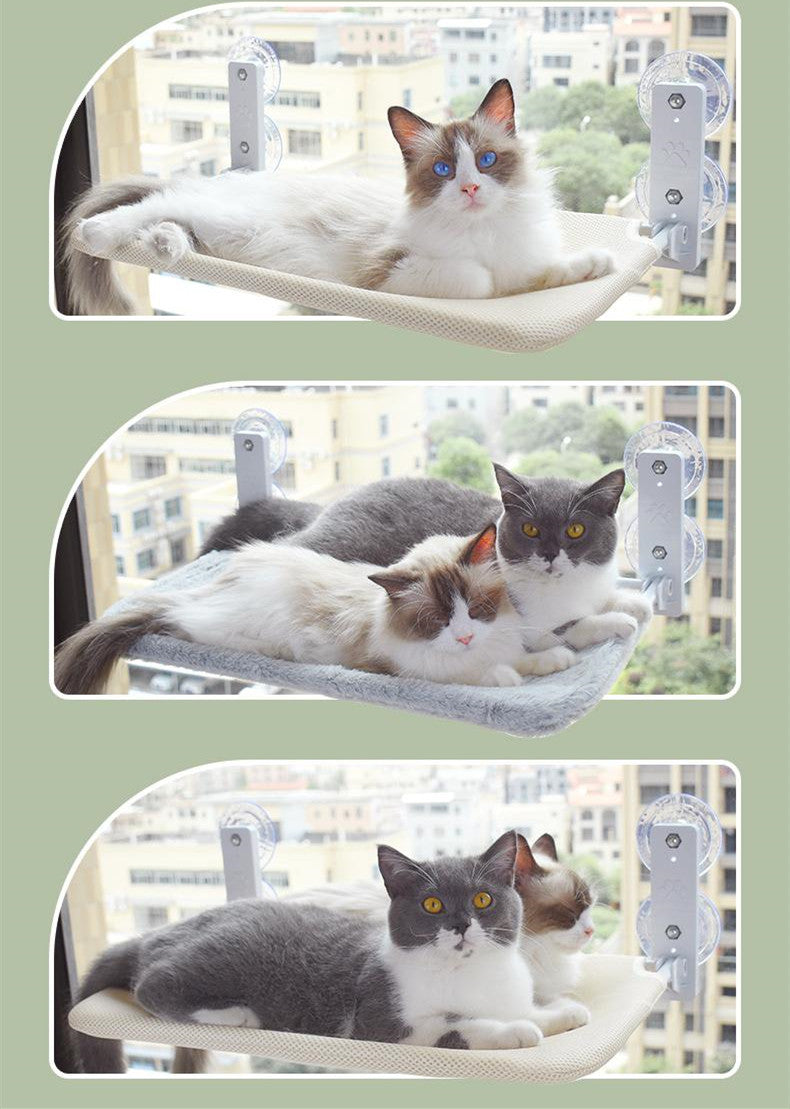 Cat Suction Cup Window Glass Hammock Pet Cat Pets Products - 0 - CJ