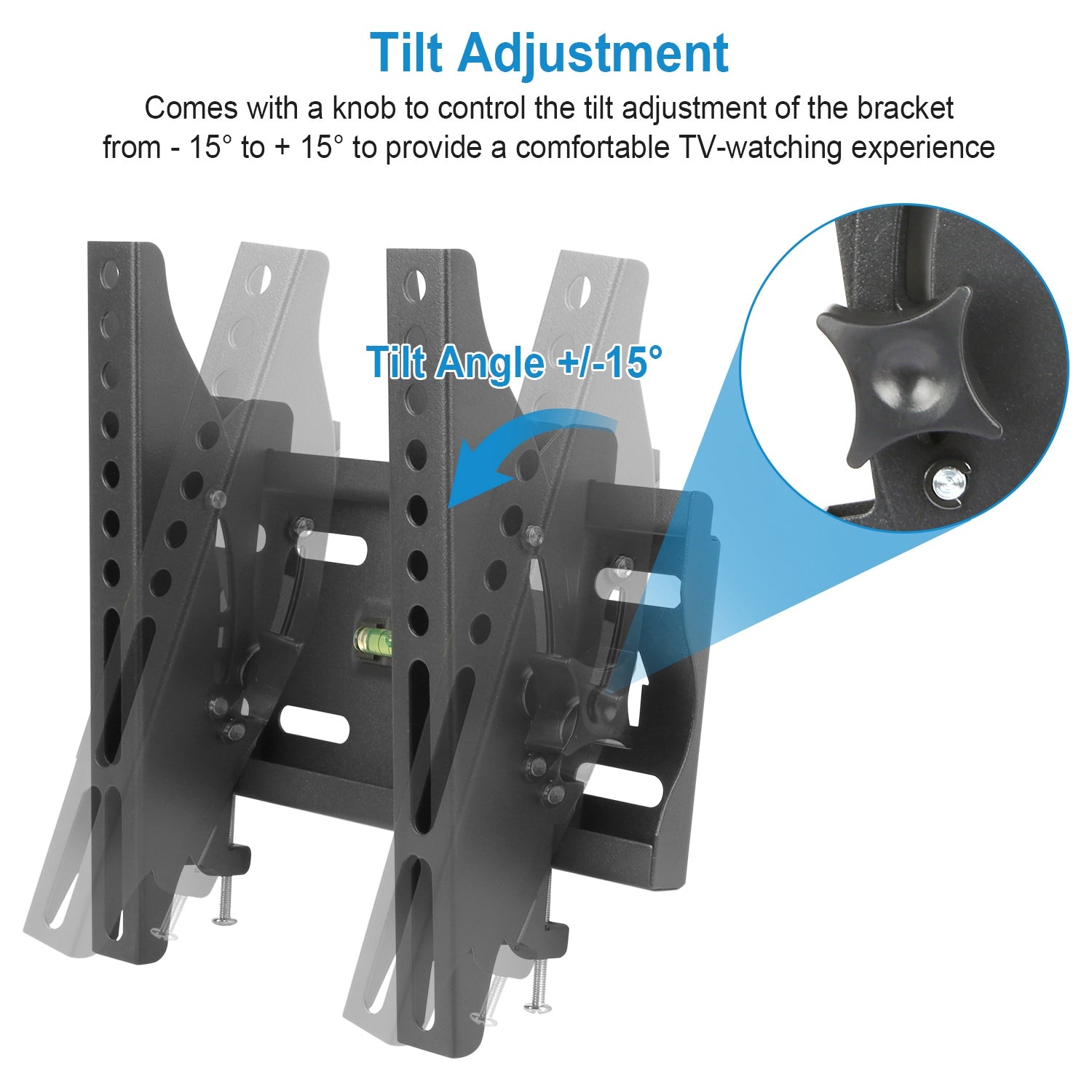 1Pc TV Wall Mount Bracket Tilt For 23in To 42in LED LCD PLASMA Flat TV VESA 200x200mm - 5 - CJ