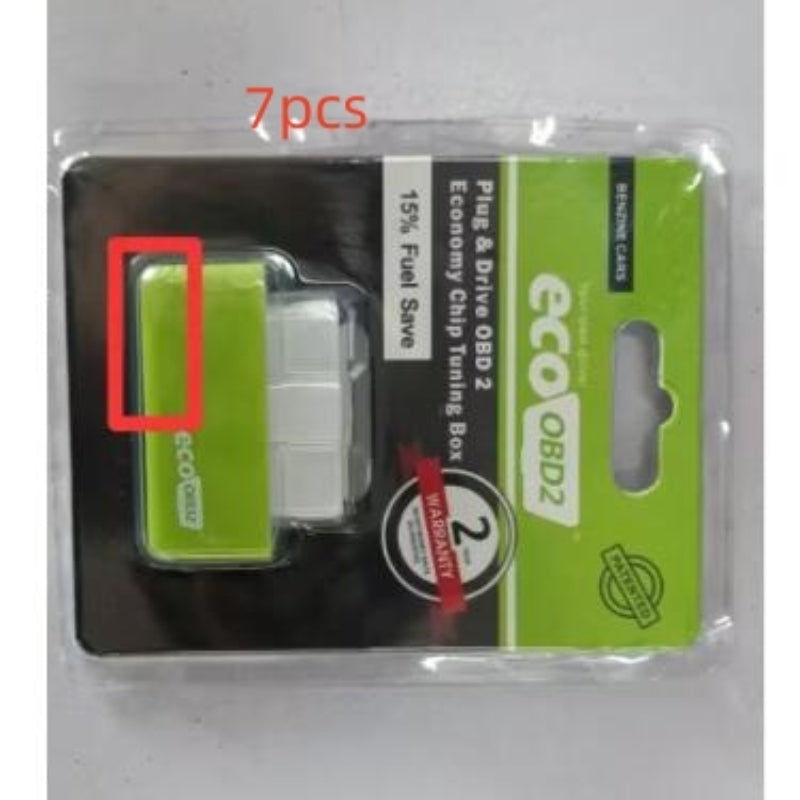 Plug And Play ECOOBD2 Gasoline Car Fuel Economy ECO OBD2 Driver - 0 - CJ - Green7pcs - CJQCGJQT00061 - Green7pcs
