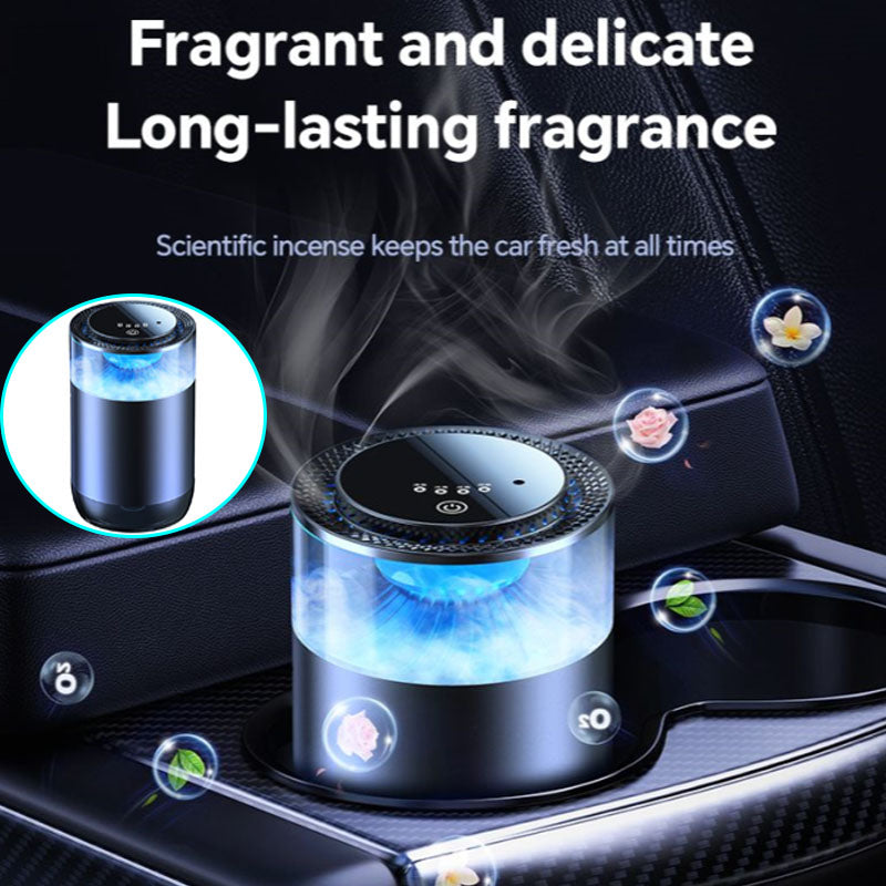 Car Aromatherapy Diffuser Cloud Mist Air Freshener Auto Decoration Natural Fragrance Auto Decoration Tool For RVs Trucks Sedans - 0 - CJ