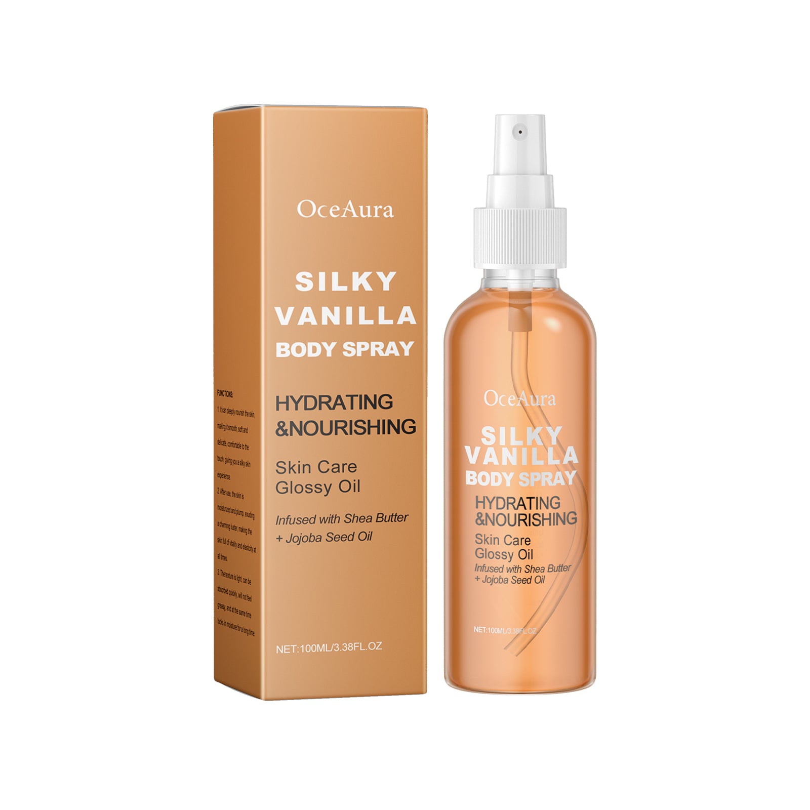 OceAura Moisturizing Body Spray, Refreshing Moisturizing Skin Toner Body Fragrance Refreshing And Hydrating - 5 - CJ