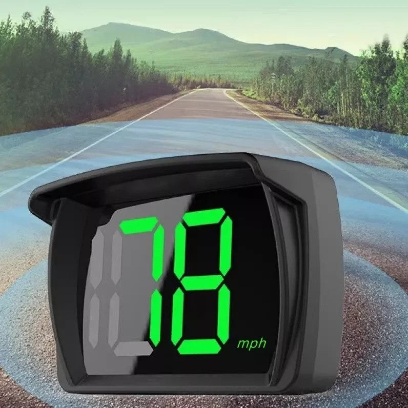 New HUD Car Head - up Display MPH Speed Display 3 - inch Multi - function LCD MPH Dashboard - 5 - CJ